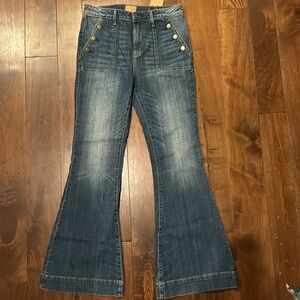 Flared Driftwood Jeans new with tags